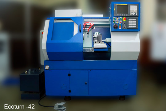 CNC ECOTURN - 42, CNC Turning Machine, Centreless Grinding Machine